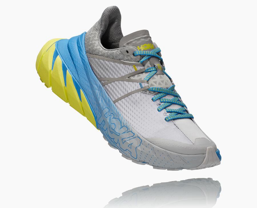 Hoka One One Tennine Trailskor Dam - Grå - UMVJR-9052